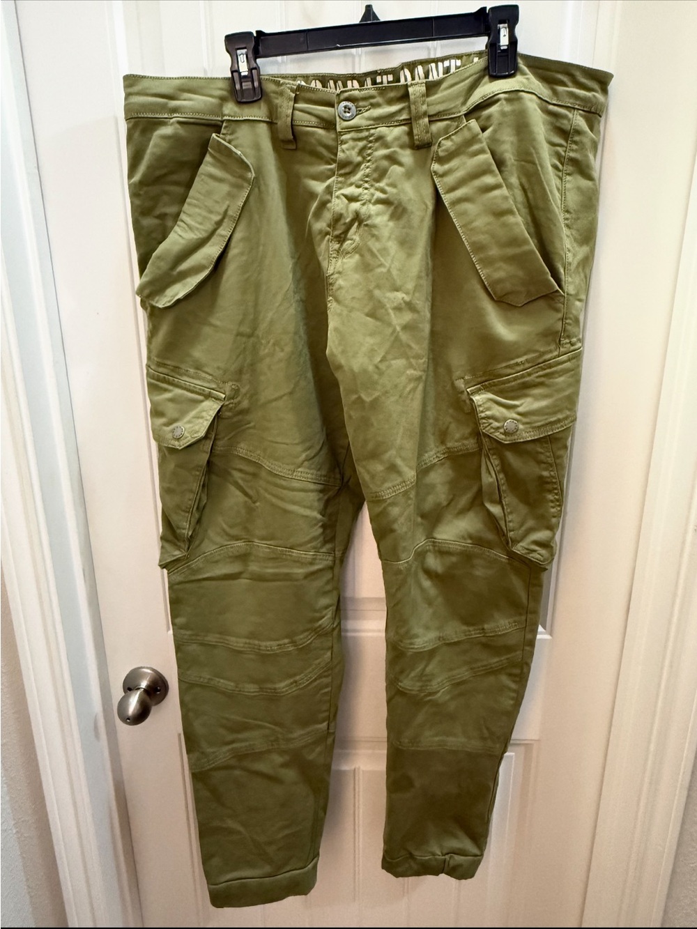 Alpha Industries Men's combat Cargo Pants in Olive green size 38